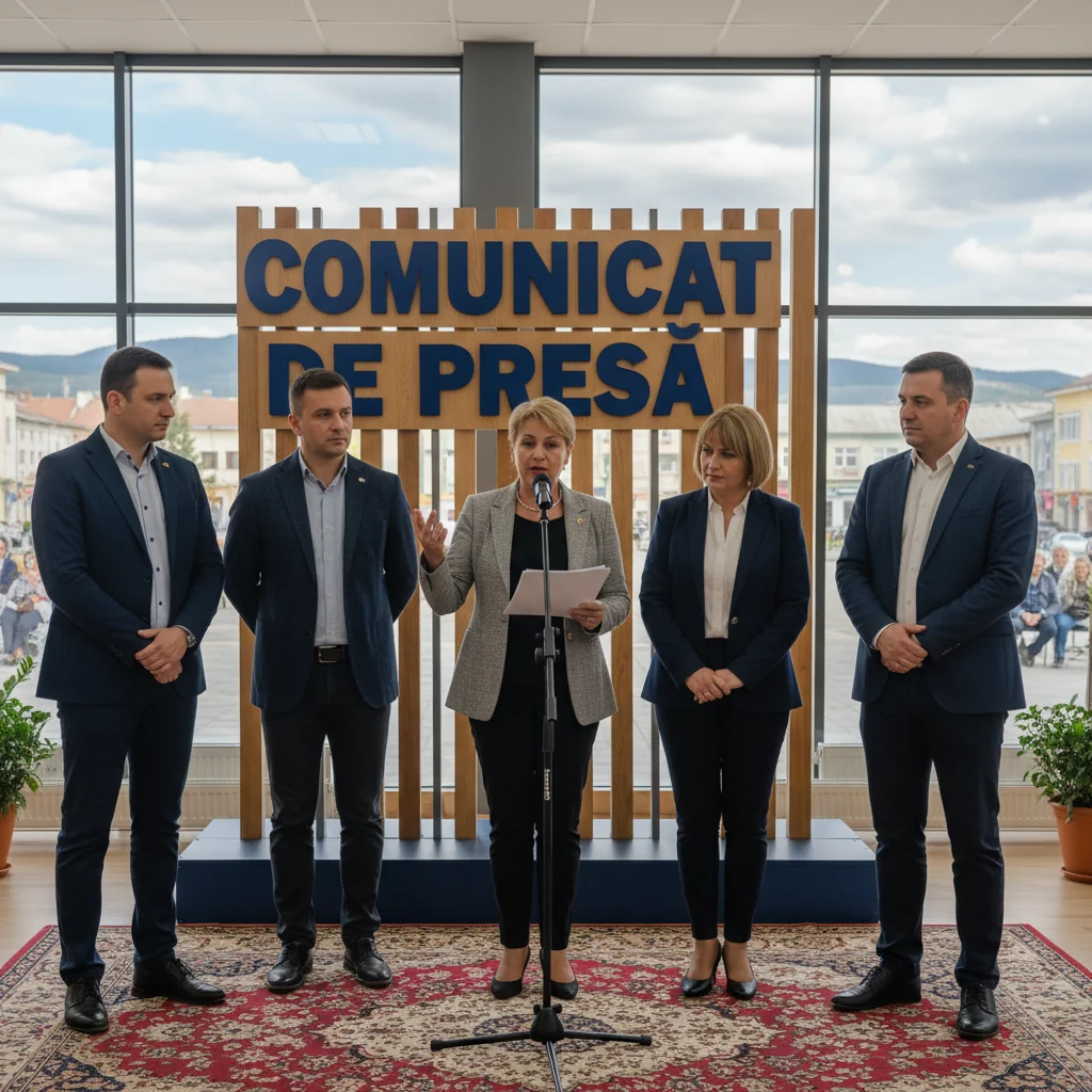 Anunț oficial pentru comunitatea locală