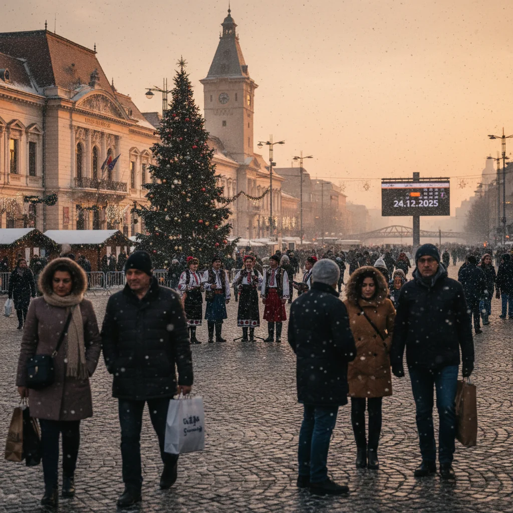 Arad: evenimente, vreme și recomandări pentru 24 decembrie 2025
