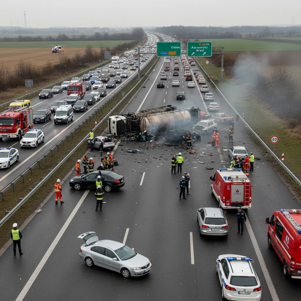 Caniculă în Arad: 48.000 lei amenzi pentru autotrenuri pe DJ