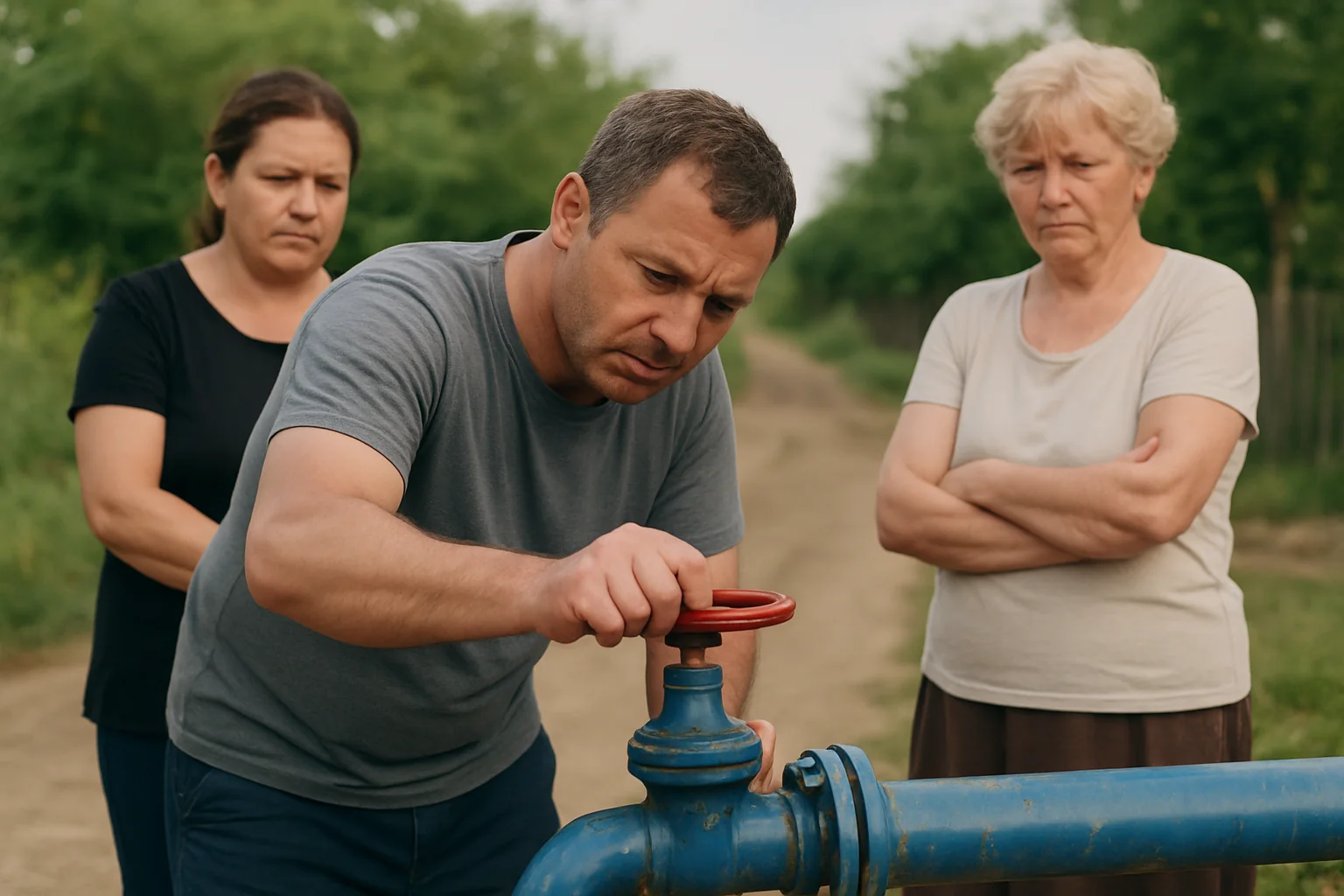 Avarii la rețeaua de apă în Arad: Două sate din Vârfurile, fără apă