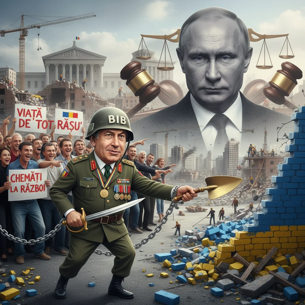 Bibi, chemat în instanță să se lupte cu Putin și să refacă Ucraina – Viață de tot râsul