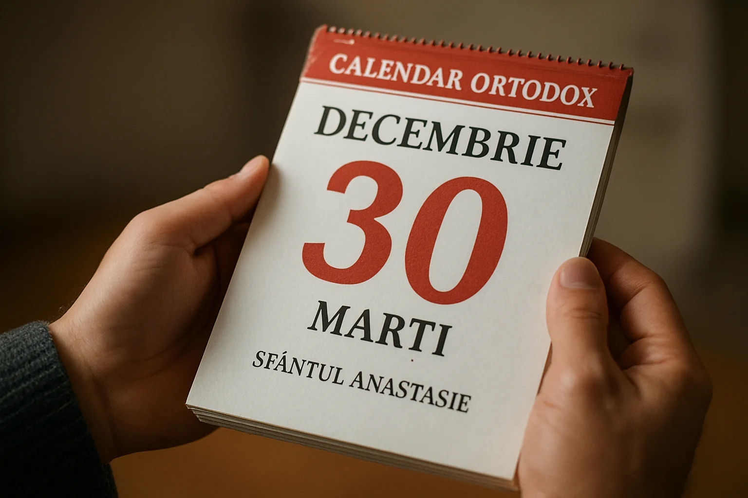 Calendar ortodox – 2025-12-30