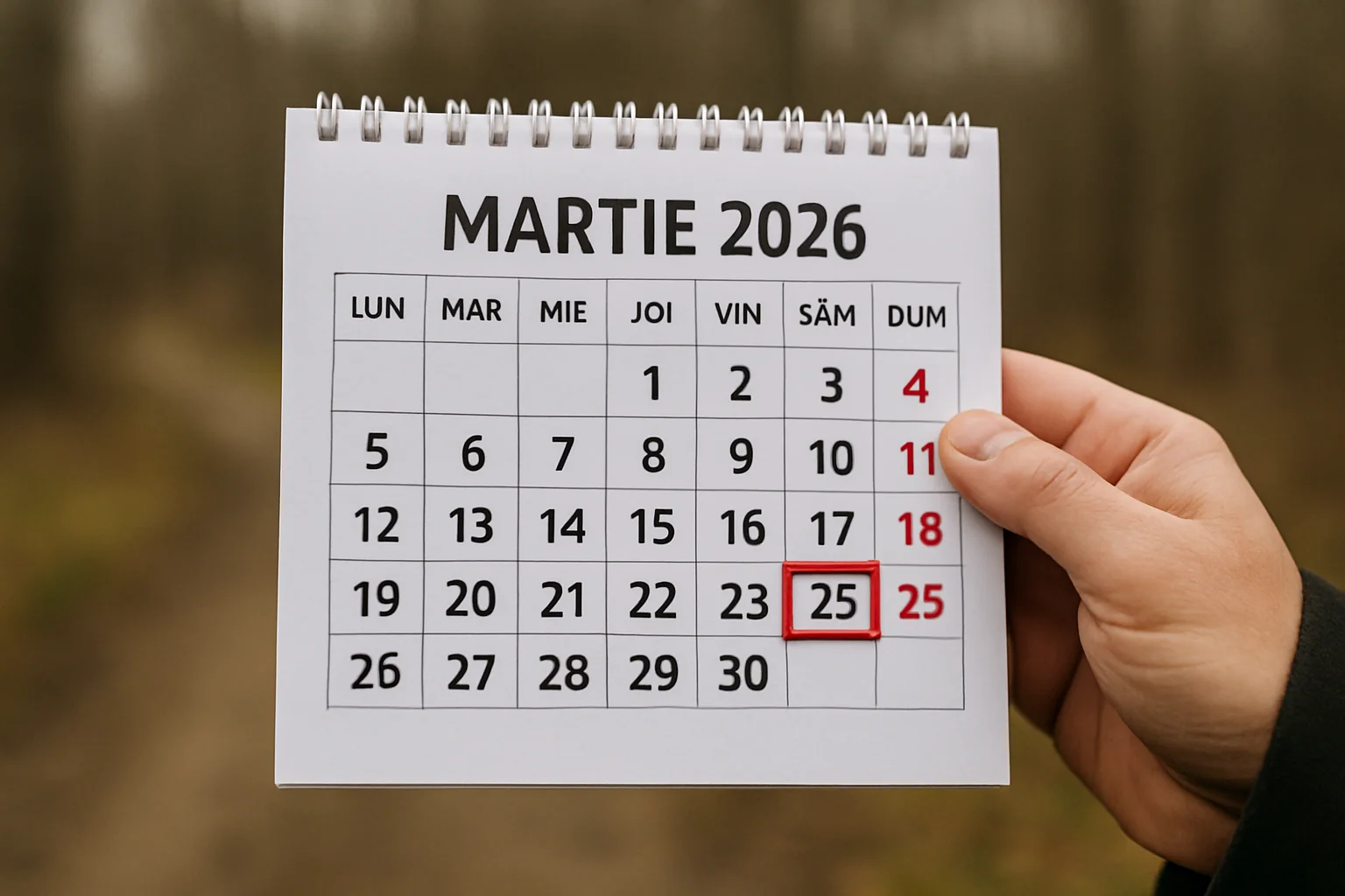 Calendar ortodox – 2026-03-25