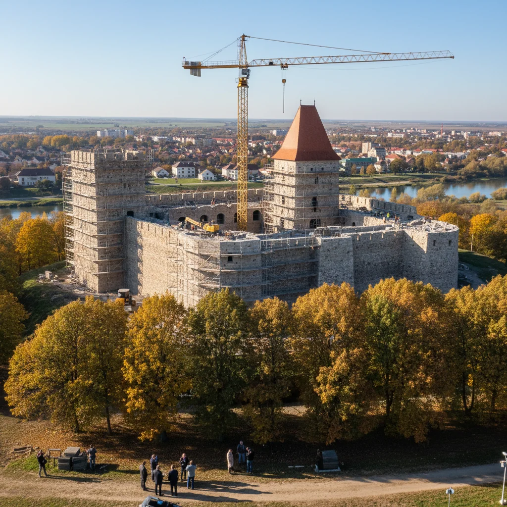 Cetatea Ineului va fi finalizată toamna aceasta