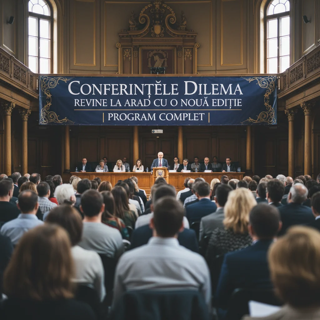Conferințele Dilema aduc o nouă ediție la Arad