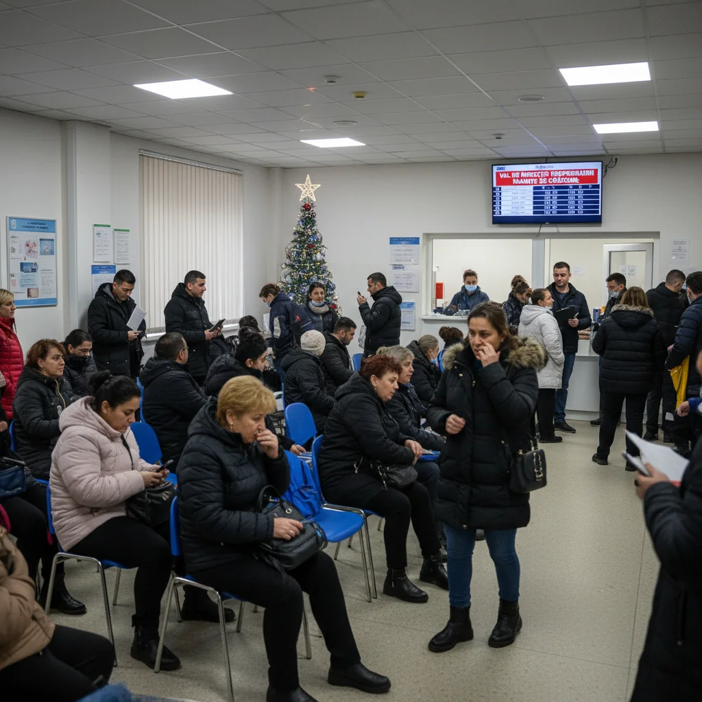 Creștere accentuată a cazurilor de infecții respiratorii la UPU Arad înainte de Crăciun