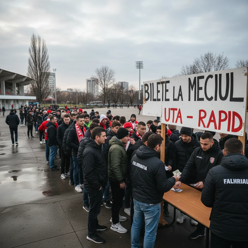 Cum poți achiziționa tichete pentru derby-ul UTA Arad – Rapid București