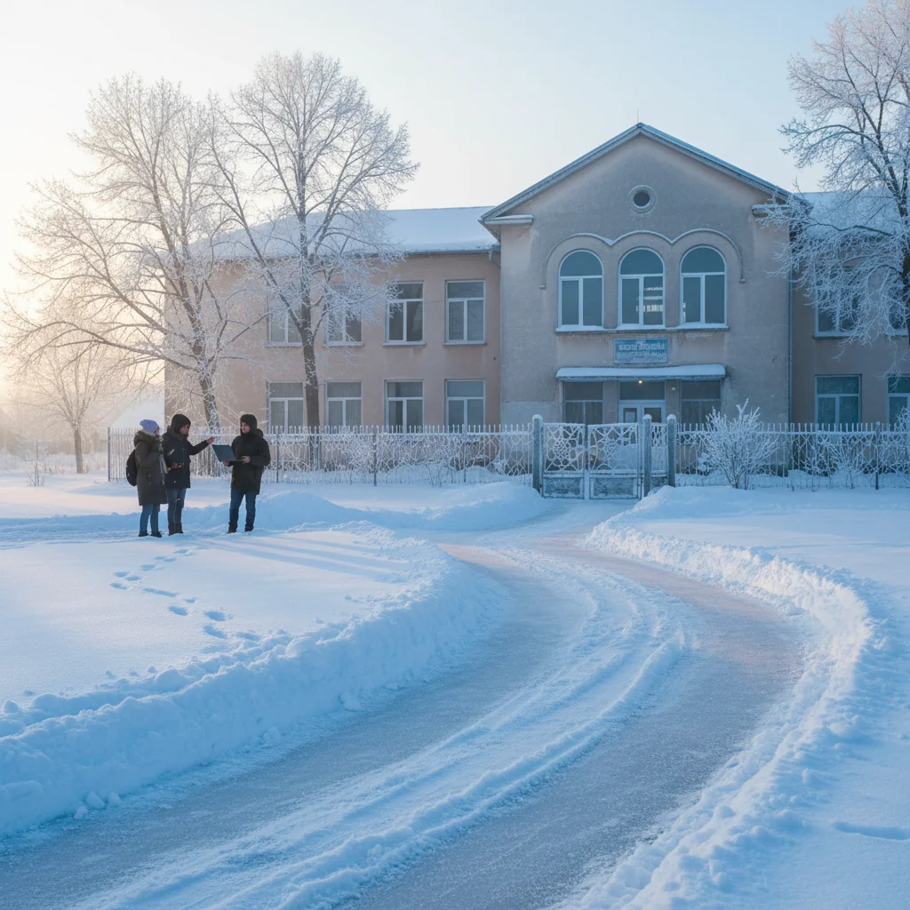 Cursurile unei școli din județul Arad se mută online din cauza gerului, pe 12 ianuarie