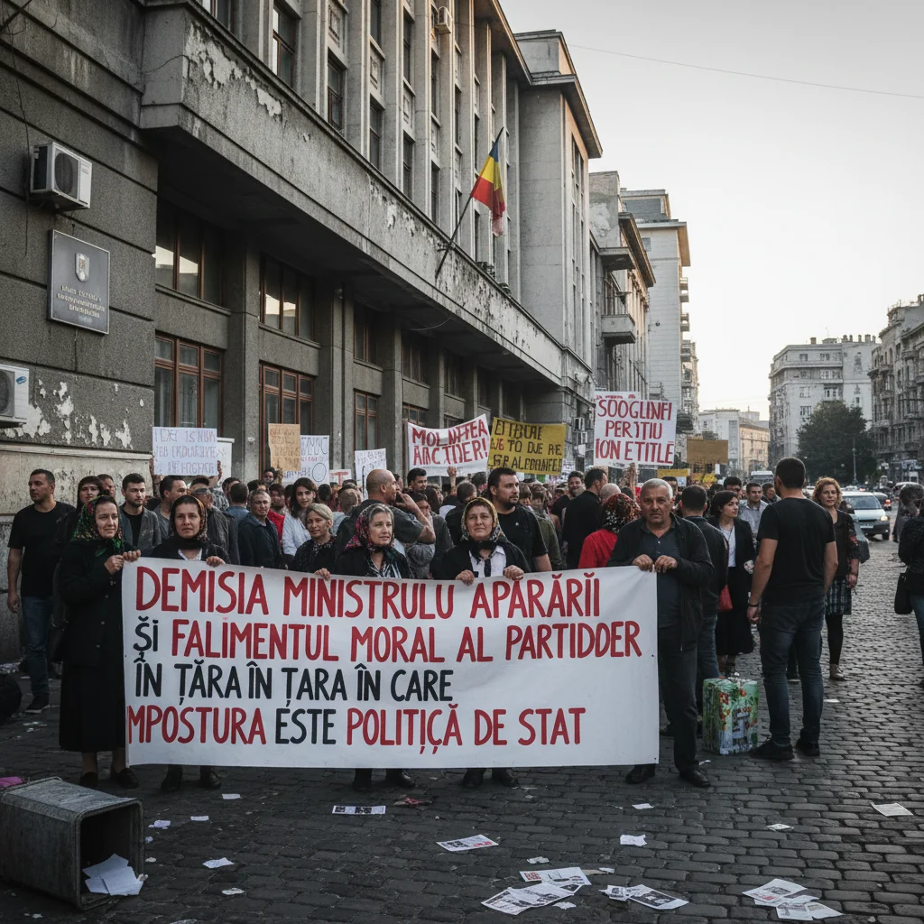 Demisia ministrului Apărării dezvăluie criza morală a partidelor în România dominată de impostură politică