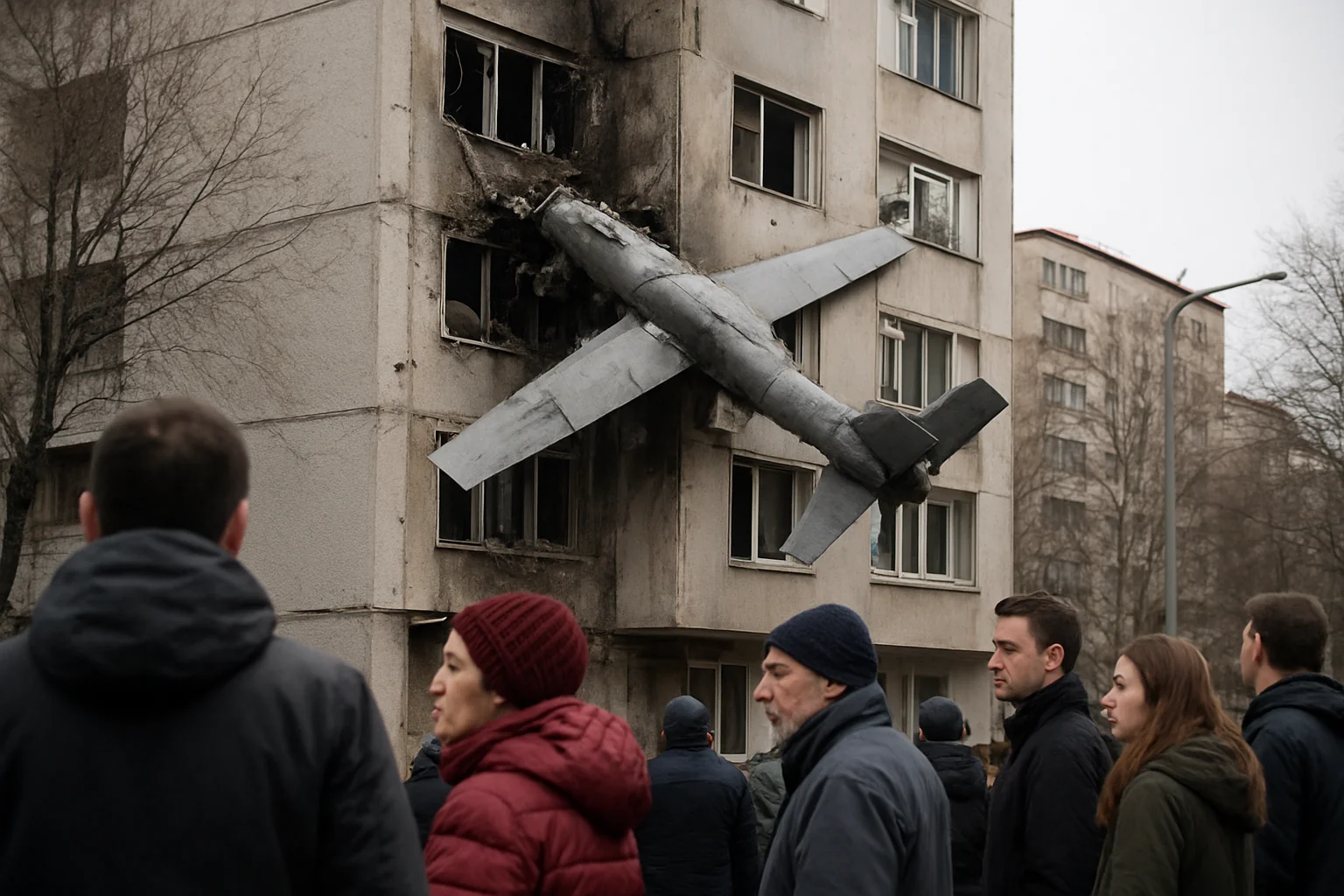 Dronă rusească prăbușită la Galați: MApN confirmă explozia