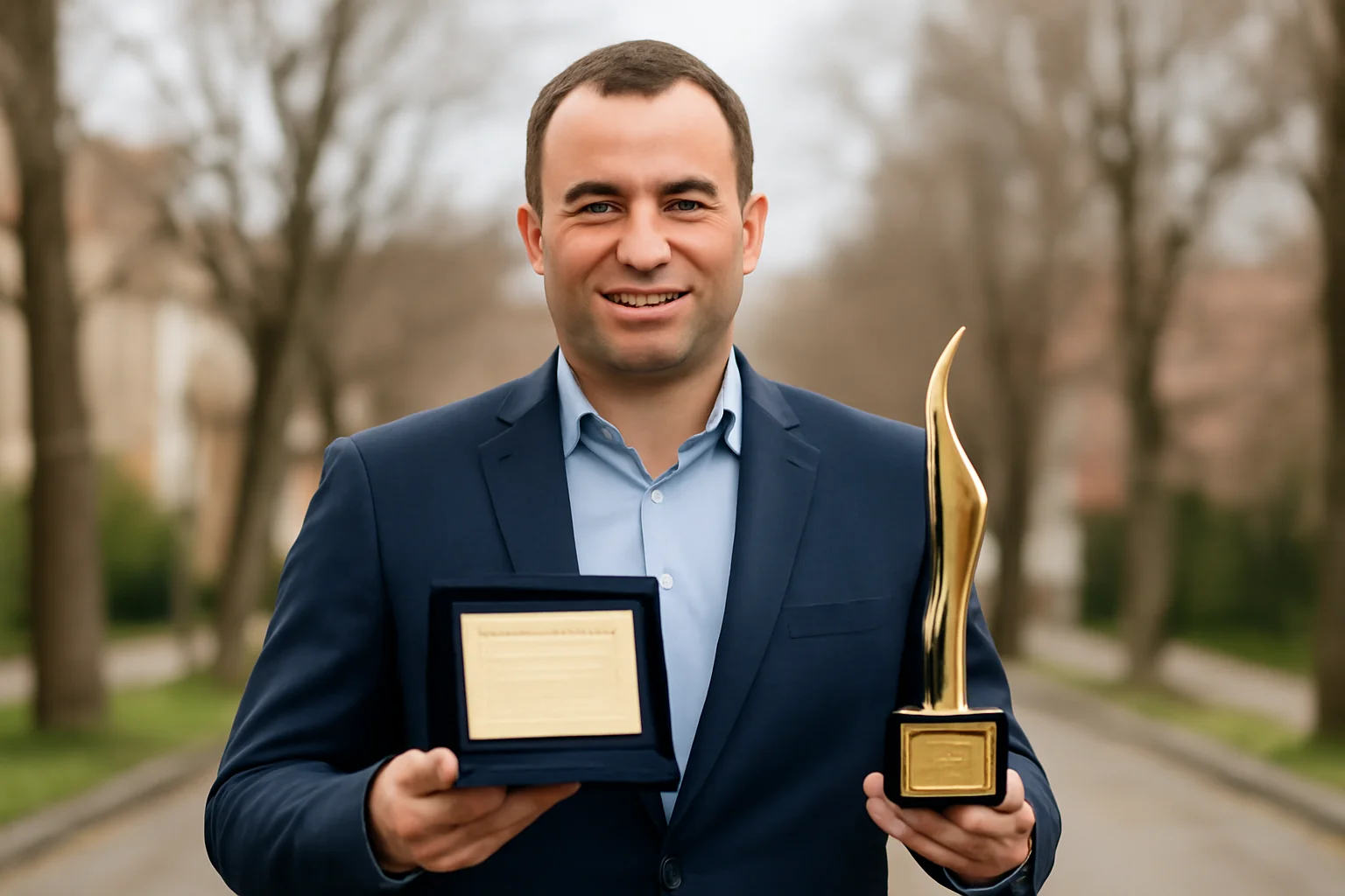 Edilul Valentin Bot, distins cu două premii de către Asociația Comunelor din România