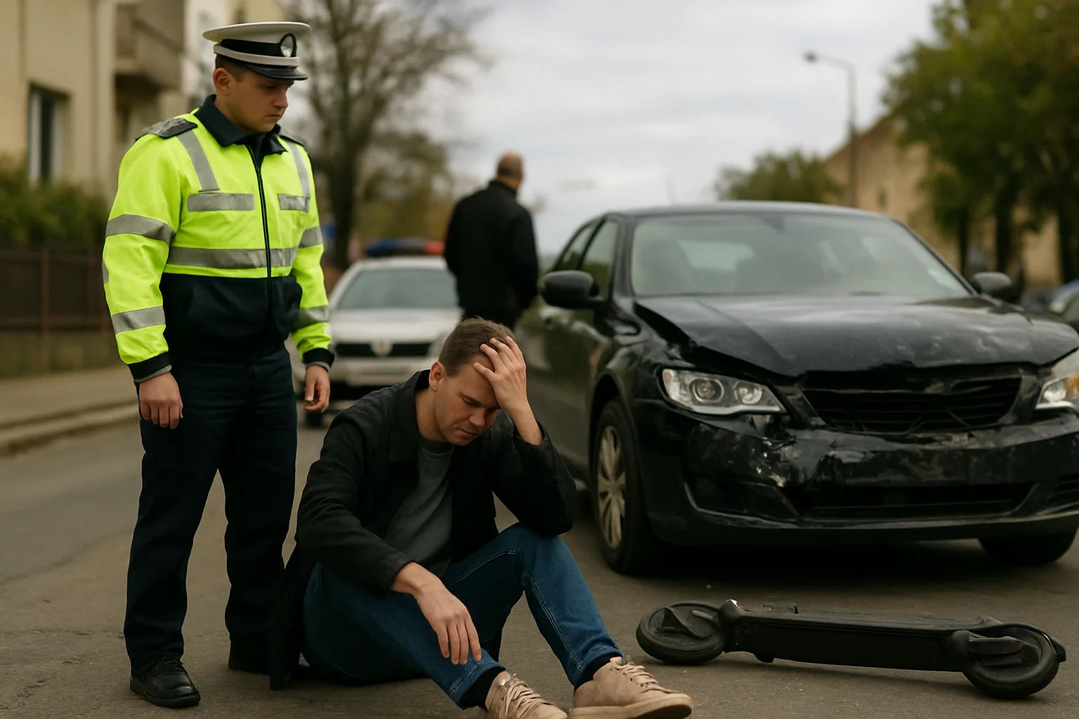 Incidente Rutiere la Arad: Alcoolul, Cauză a Două Evenimente în Opt Ore