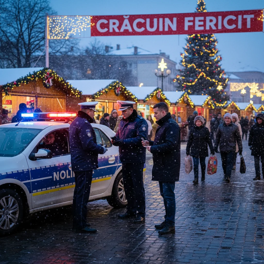 Infracțiuni rutiere de Crăciun în Arad: șoferi prinși băuți la volan și fără permis