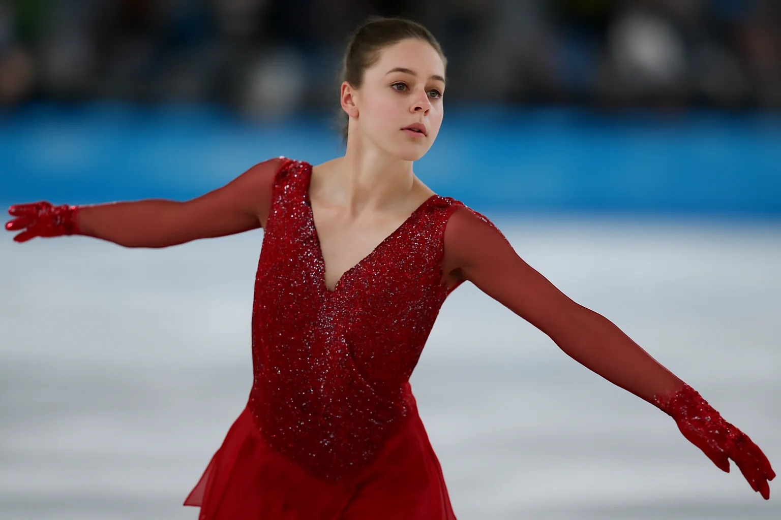 Julia Sauter prinde finala la programul liber de patinaj artistic, de pe poziția a 16-a, la Jocurile Olimpice de Iarnă