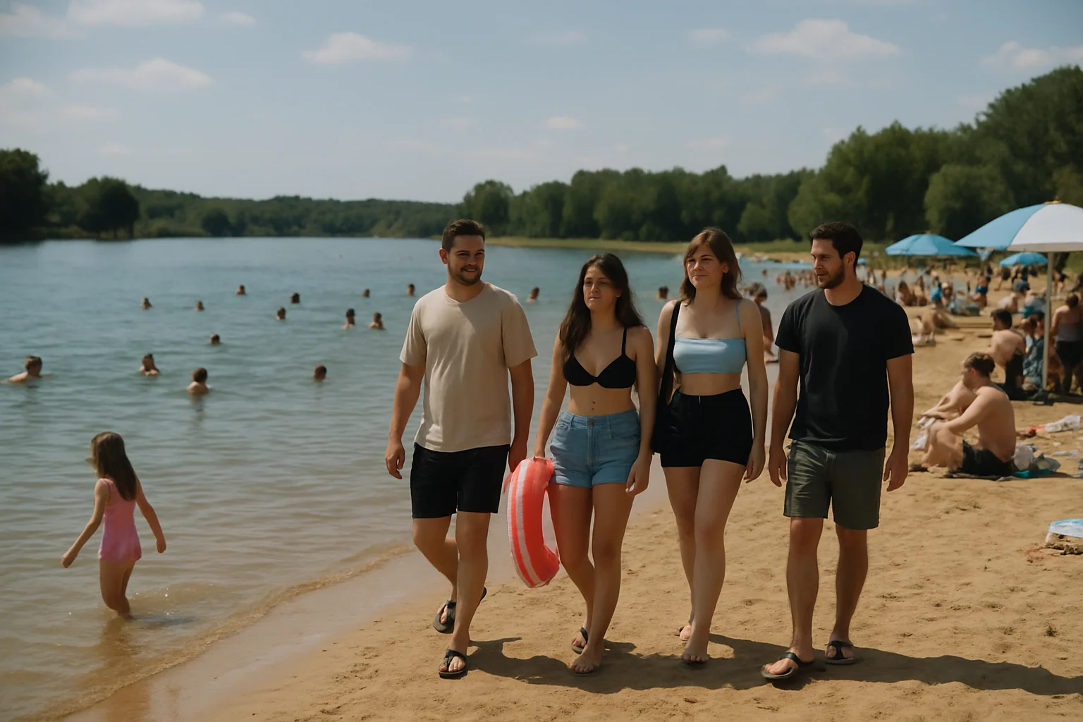 Lacul Ghioroc începe un nou sezon estival de divertisment