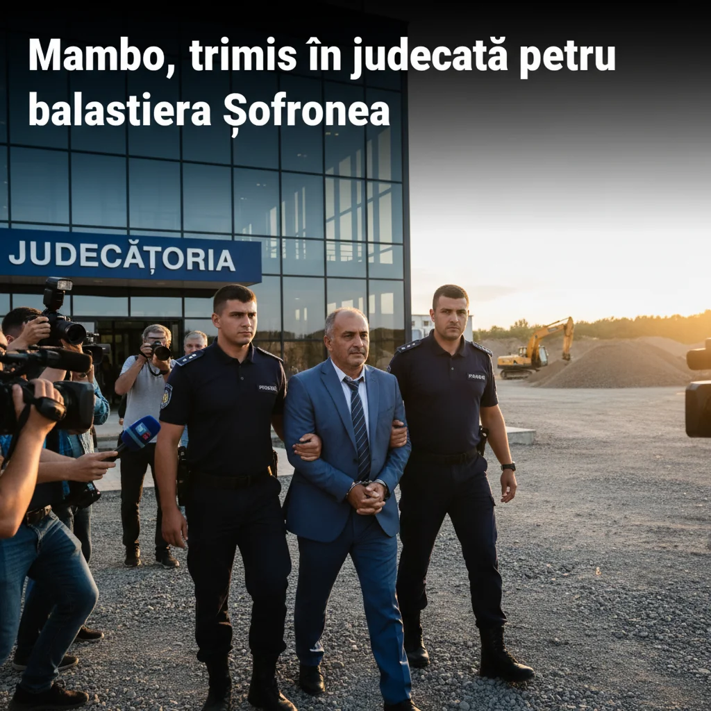 Mambo ajunge în fața instanței în dosarul balastierei din Șofronea