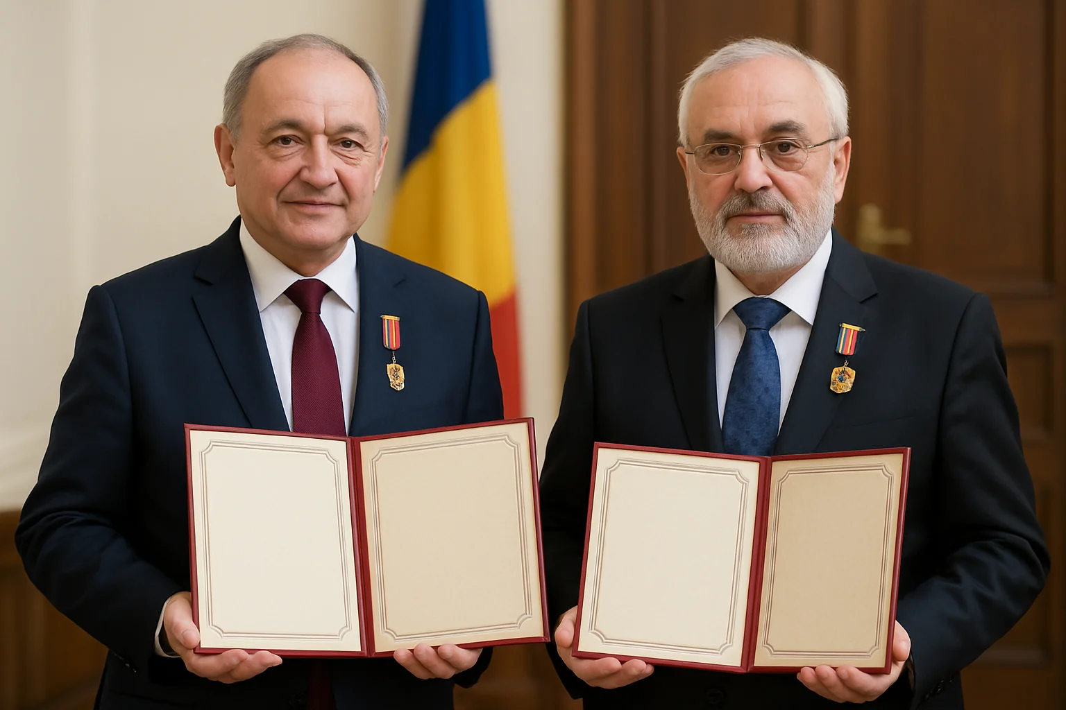 Maschio și Seculici, Cetățeni de Onoare ai Județului Arad