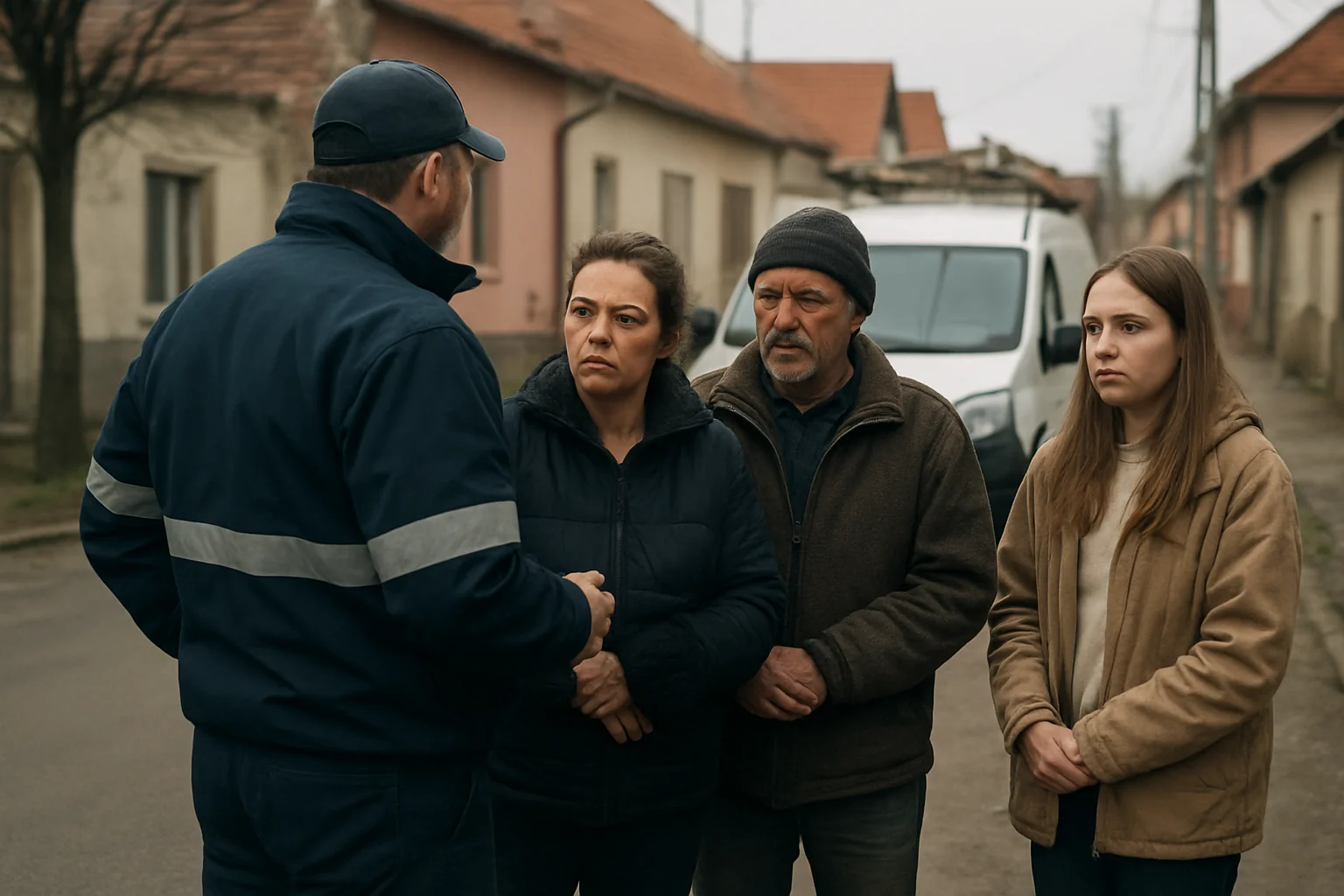 Opt străzi fără gaze naturale din cauza unei avarii
