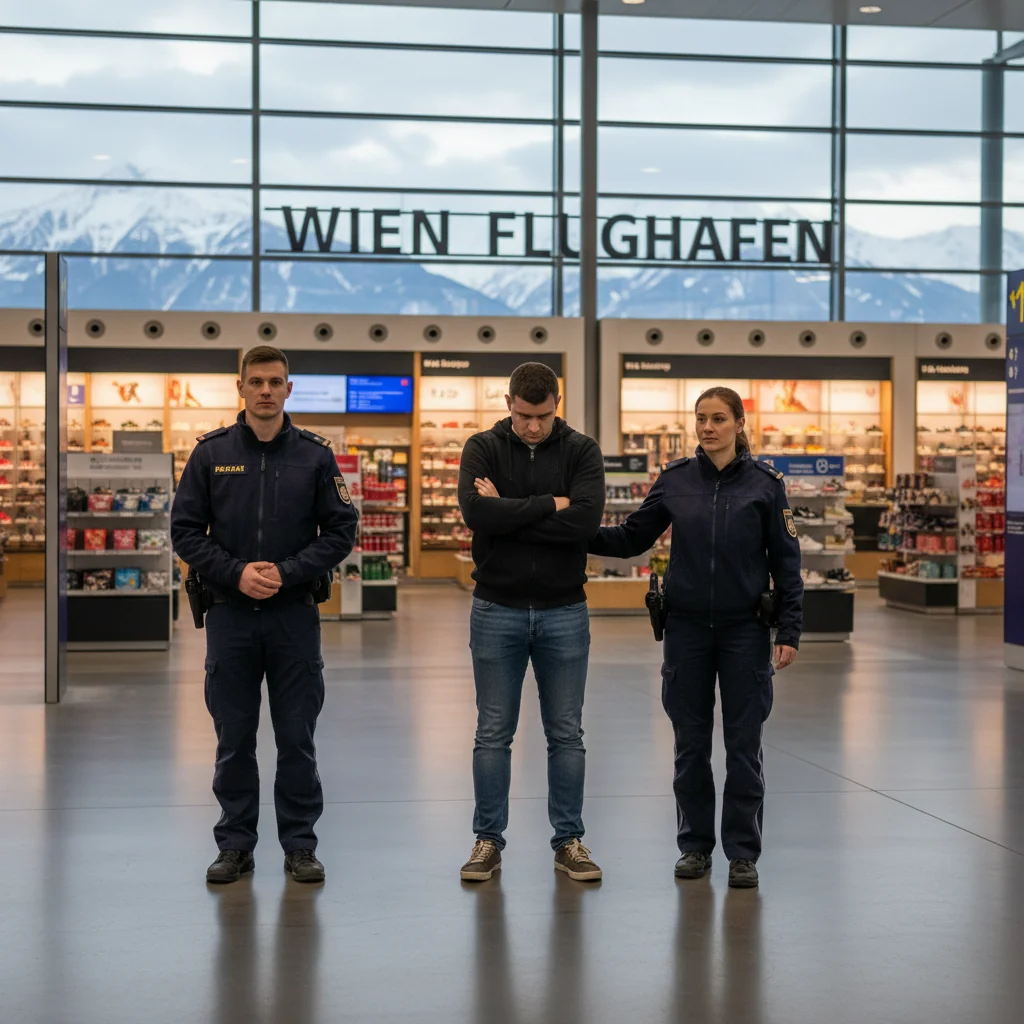 Polițist din Arad, anchetat în Austria pentru furt de pantofi sport