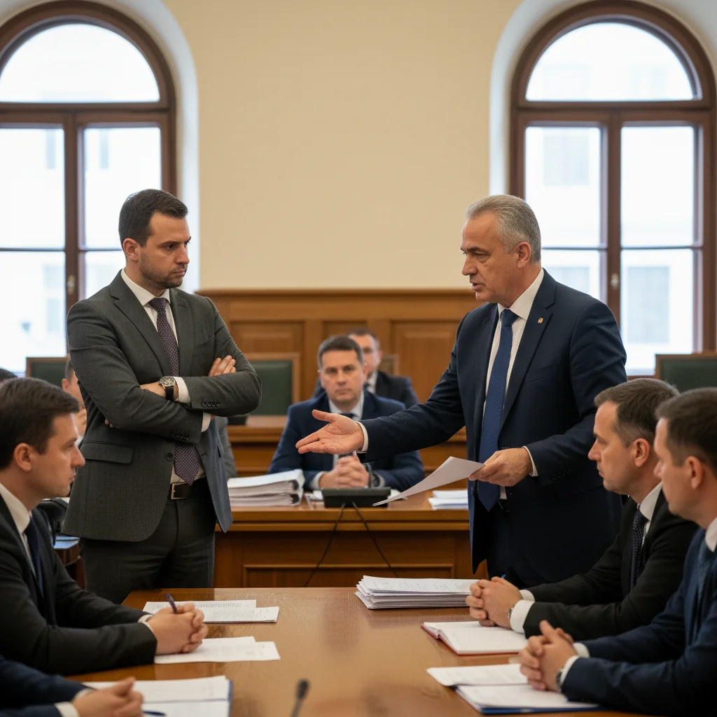 Prefectul Mihai Pașca anunță la Arad acțiuni în instanță împotriva unor decizii ale primarului Călin Bibarț