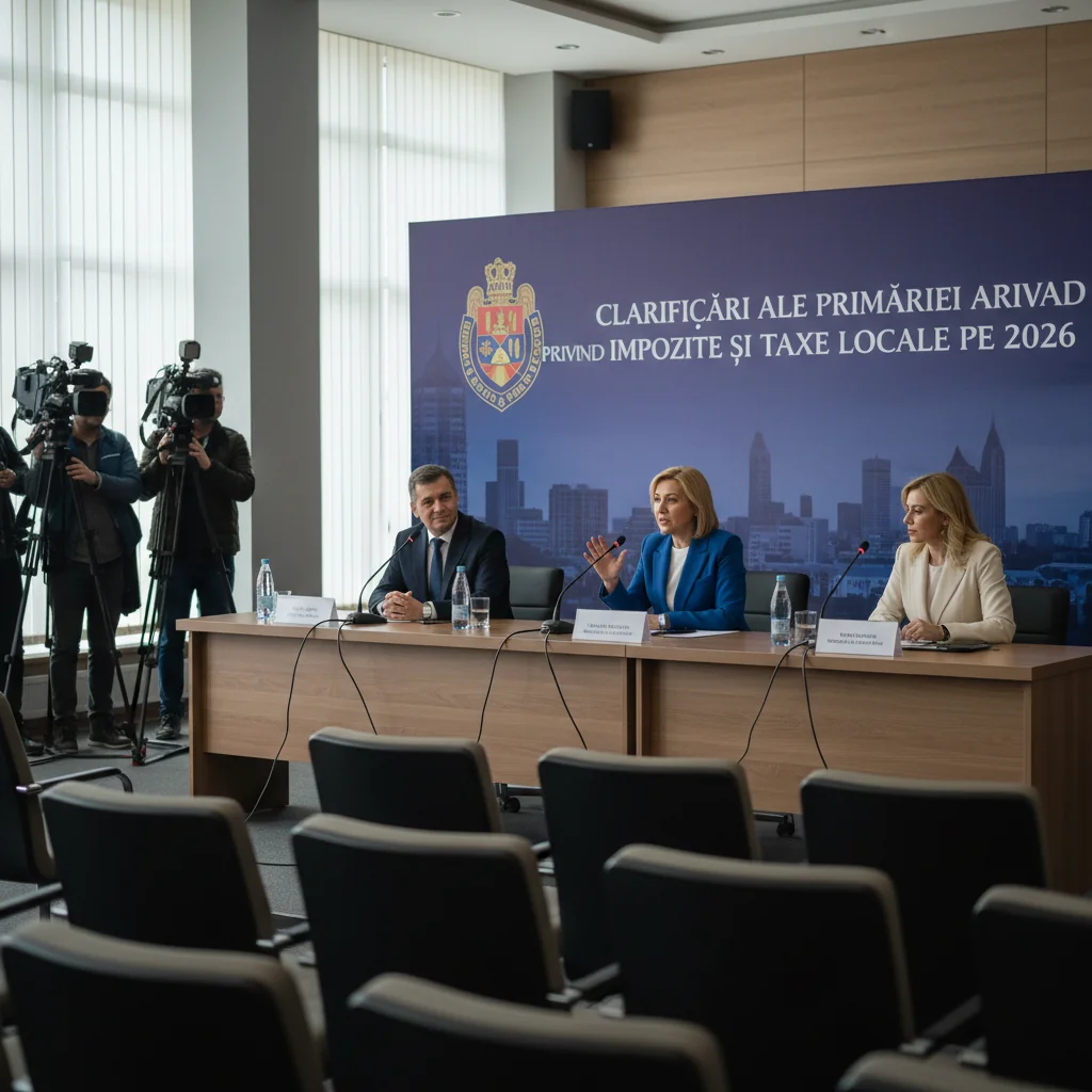 Primăria Arad explică modificările la impozitele și taxele locale pentru 2026