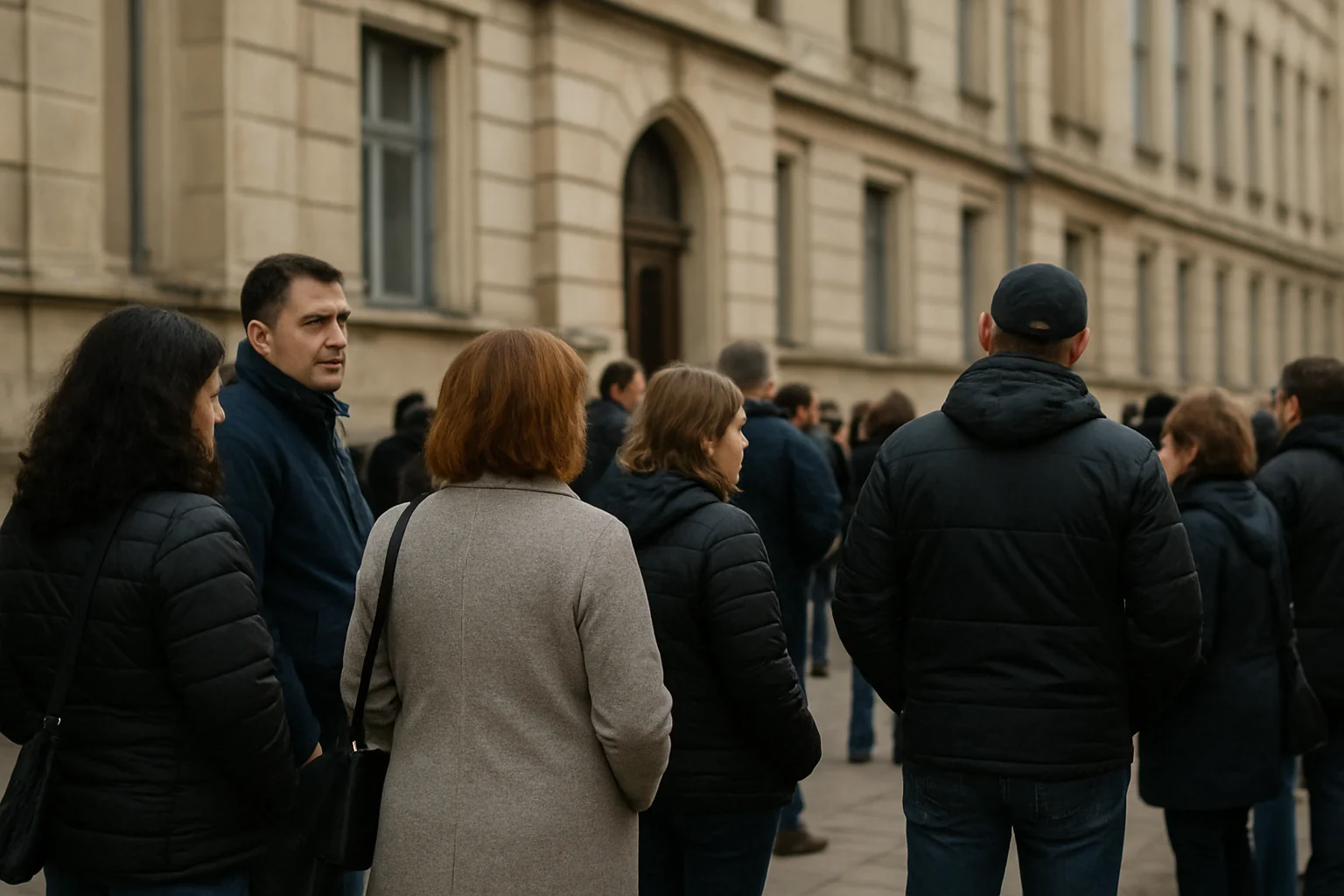 Program redus la instanțele din Arad din cauza protestelor