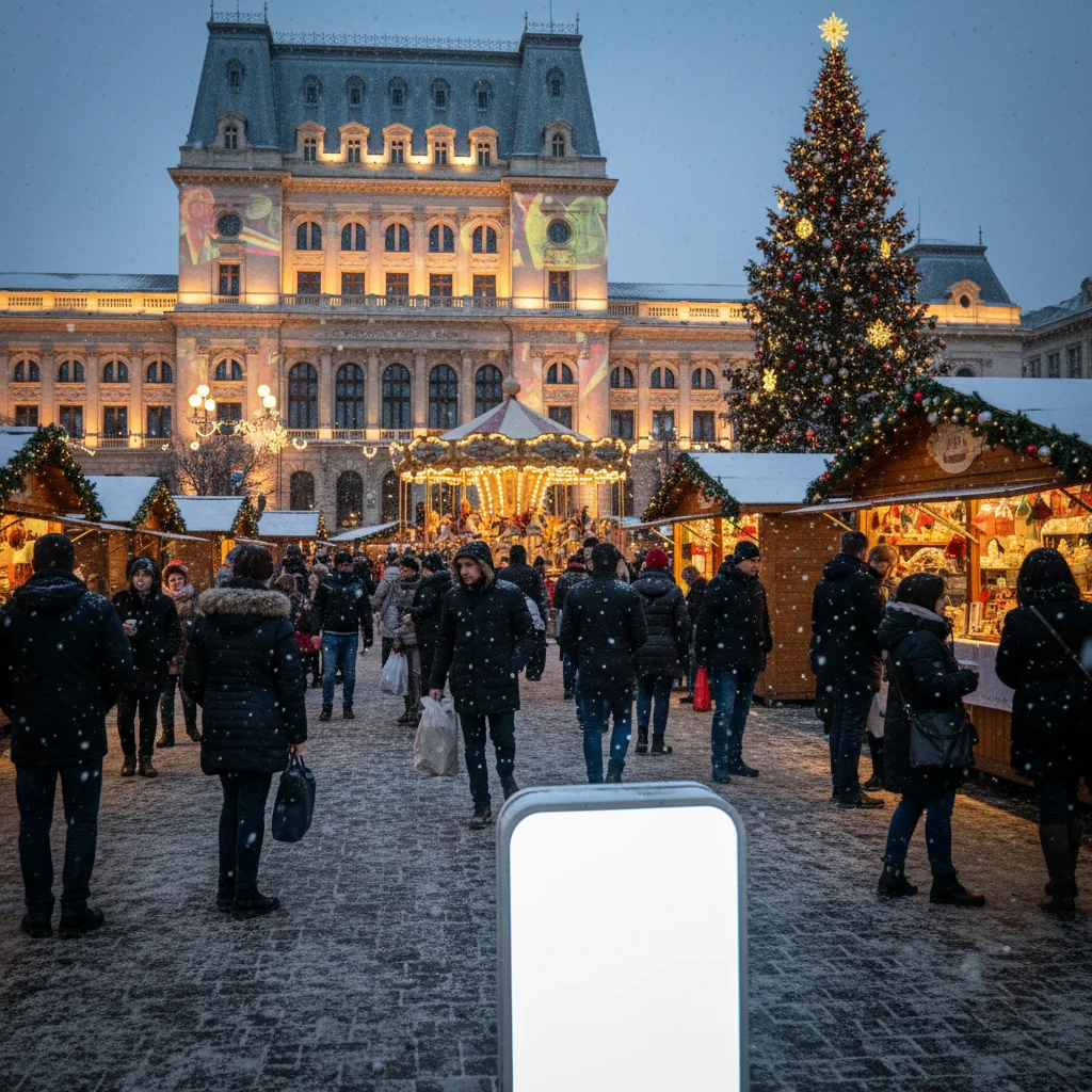 Program special de Crăciun la Târgul din Arad în perioada 24–26 decembrie