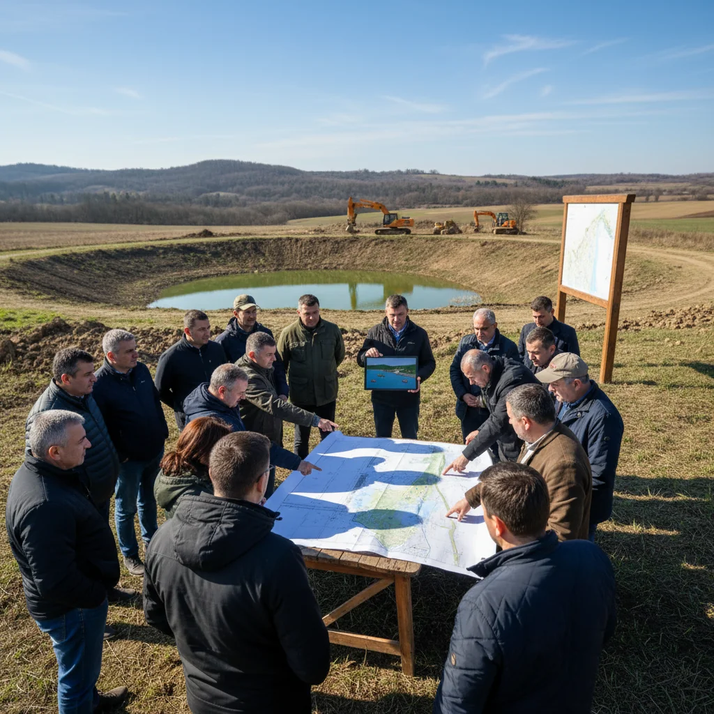 Proiect de lac de agrement anunțat la Barațca 5, județul Arad