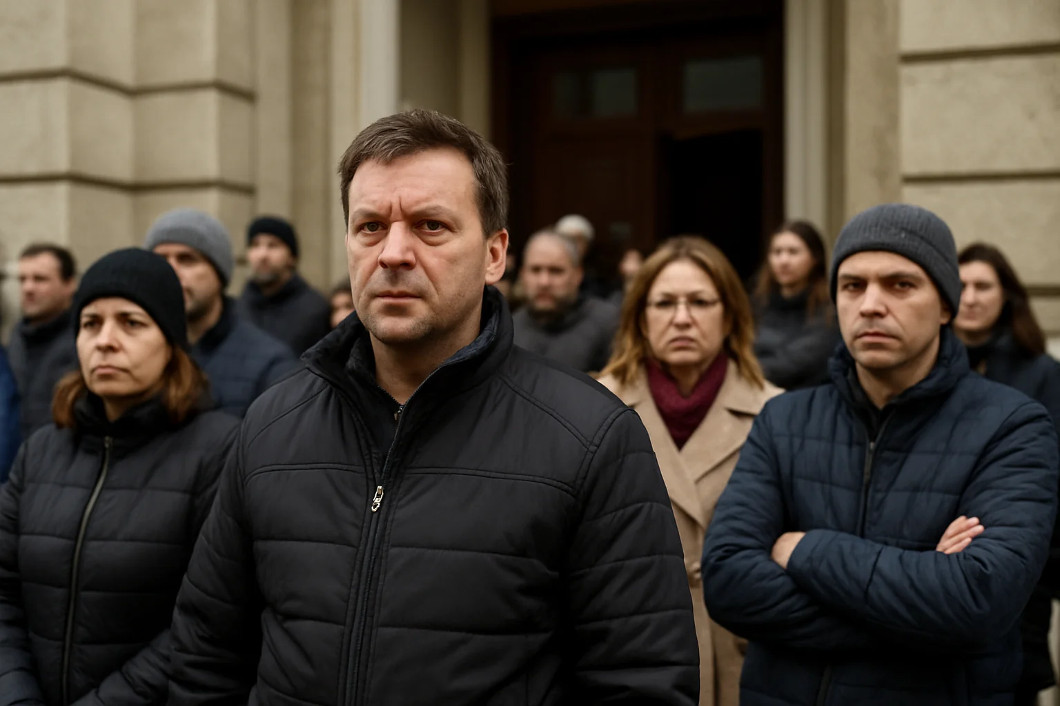 Protest național oprește munca la Finanțele din Arad