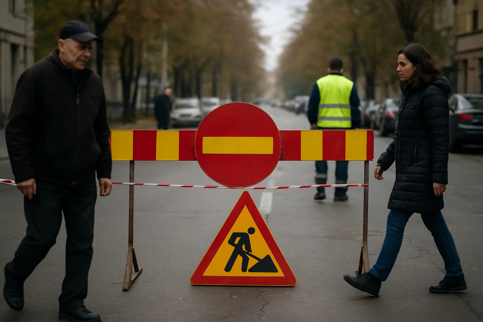 Restricții de trafic în Arad: Piața Caius Iacob, închisă
