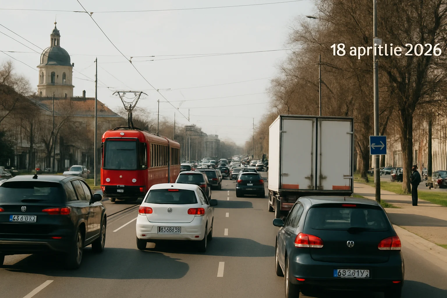 Situația traficului și infrastructurii rutiere în Arad la 18 aprilie 2026