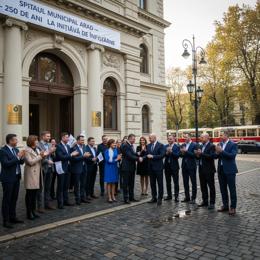 Spitalul Municipal Arad, 250 de ani de la inițiativa de înființare, marcați printr-un eveniment aniversar