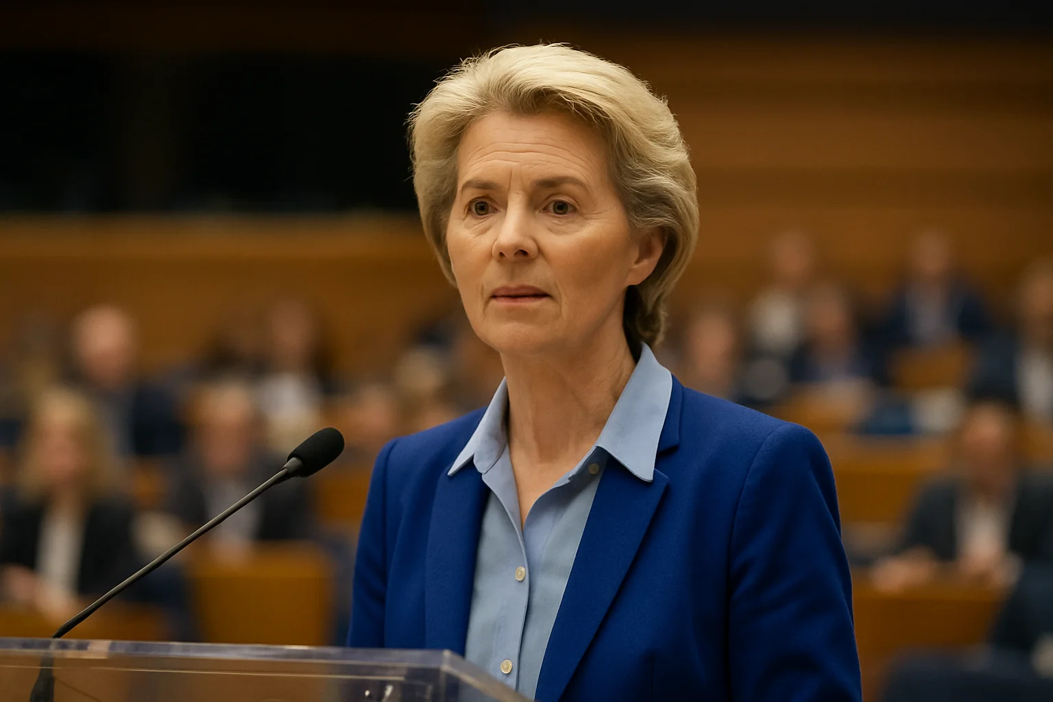 Ursula von der Leyen prezintă viziunea UE: securitate, migrație și IA