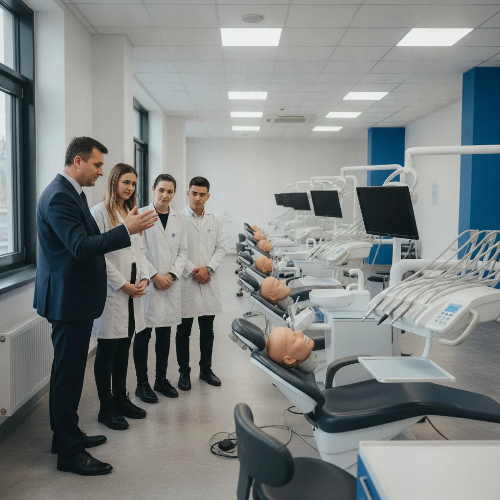 UVVG Arad a deschis un nou Centru de Simulare Stomatologic